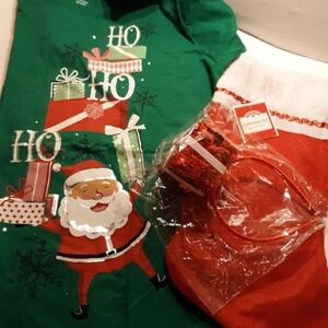 New Christmas shirt stocking headband